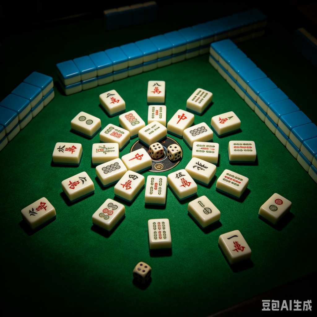 logo engrave mahjong tiles